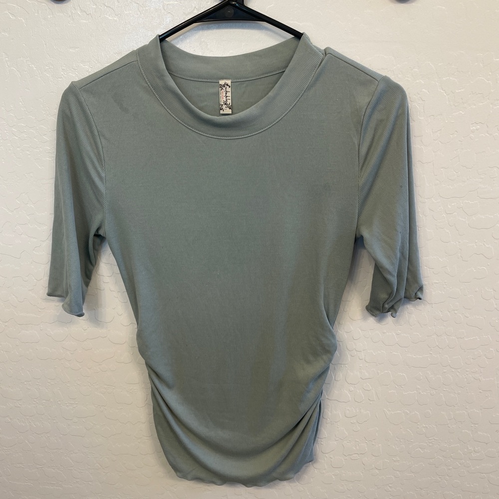 free People talk to me tee